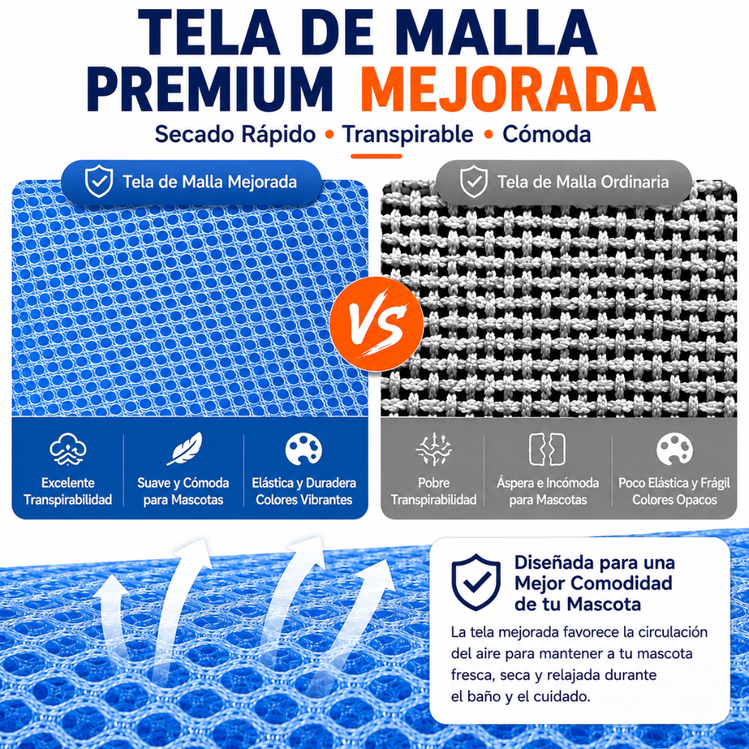 Mesa Plegable de Aseo y Baño para Mascotas