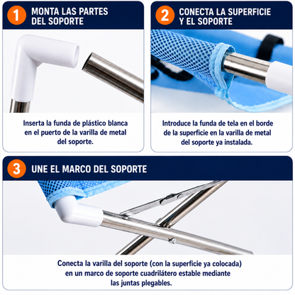 Mesa Plegable de Aseo y Baño para Mascotas